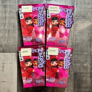 Bratz Bratziez Sweetheartz Seriez COMPLETE SET (4) Cloe Sasha Jade Yasmin SEALED